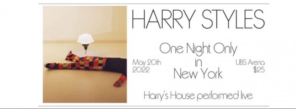 Harry Styles One NIght Only In New York