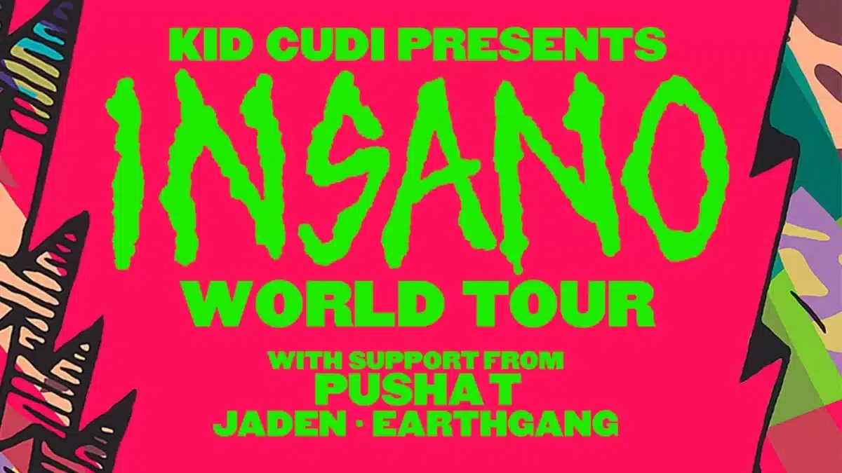 Kid Cudi Announces ‘Insano World Tour’