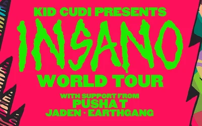 Kid Cudi Announces ‘Insano World Tour’