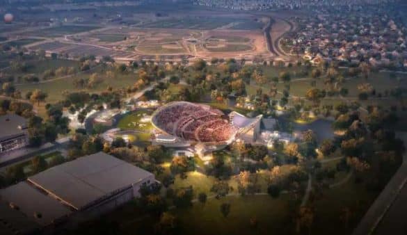 Irvine, California amphitheater rendering