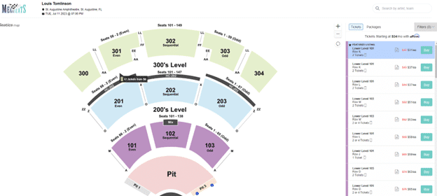 Louis Tomlinson tickets below face value