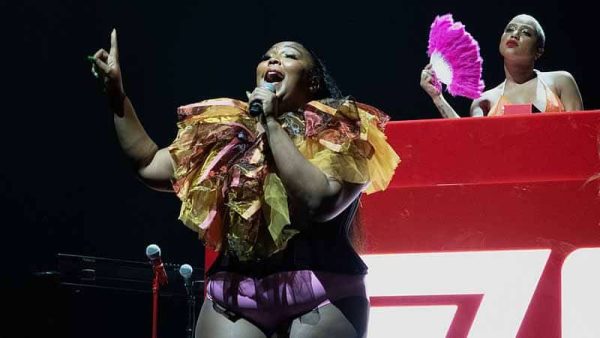 Lizzo in 2018 David Lee from Redmond, WA, USA, CC BY-SA 2.0 via WC