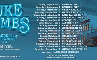 Luke Combs Announces Middle of Somewhere Tour for Fall 2022