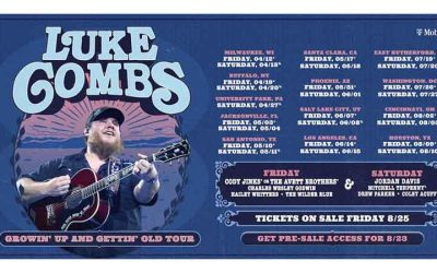 Luke Combs Announces 2024 “Growin’ Up and Gettin’ Old” Tour