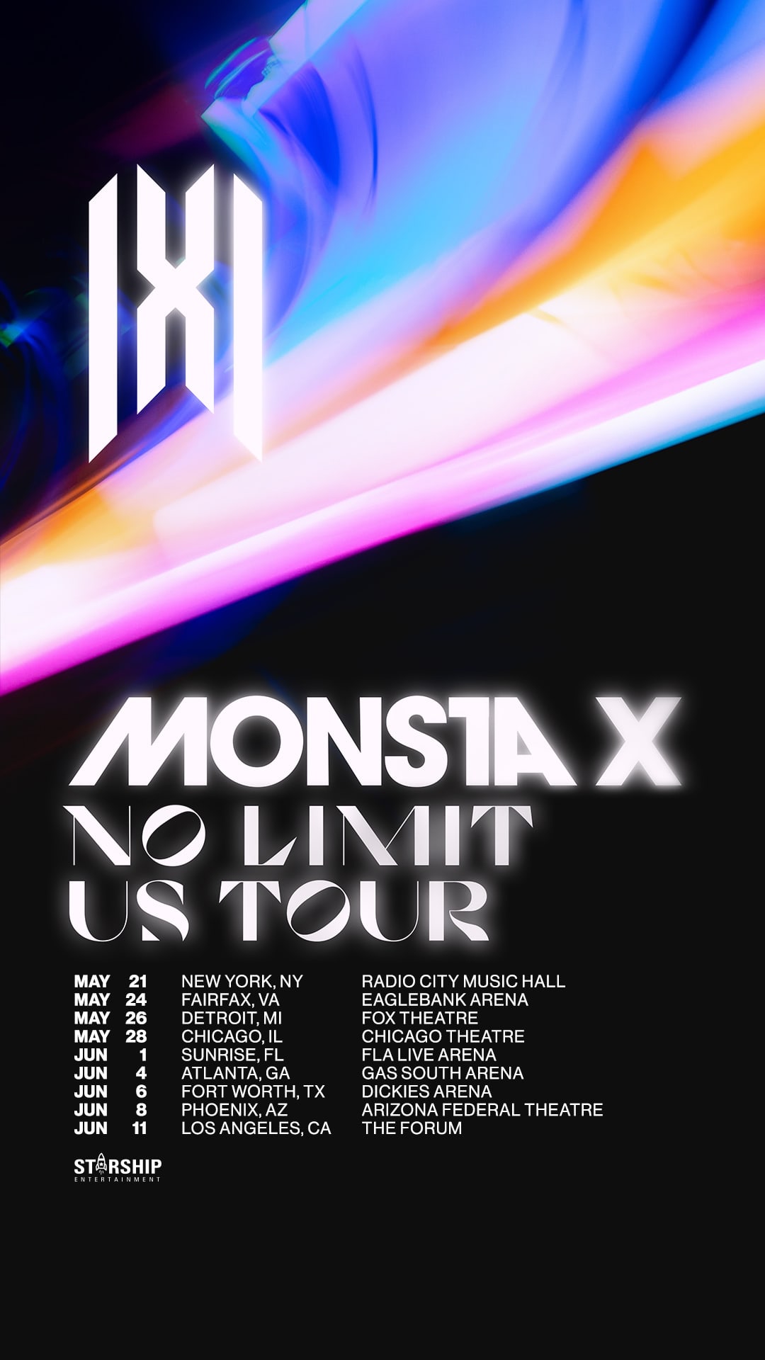 Monsta X No Limit US Tour Dates