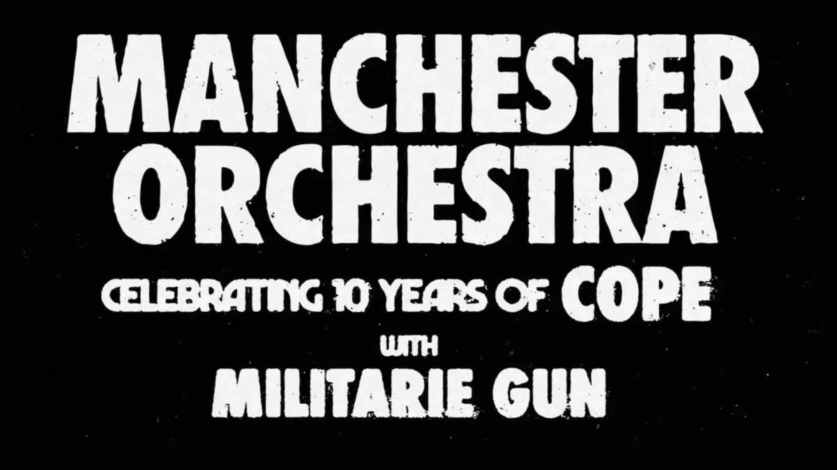 Manchester Orchestra Announces 10th Anniversary Tour