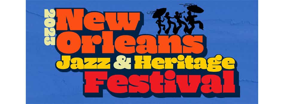 New Orleans jazz Fest 2023 logo