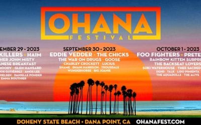 Foo Fighters, The Killers, Eddie Vedder to Headline Ohana Festival