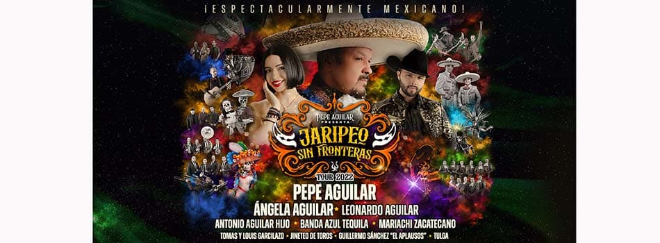 Pepe Aguilar tour graphic