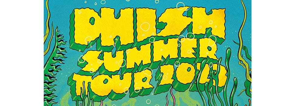 Phish summer tour 2023 banner tour dates and ticket links