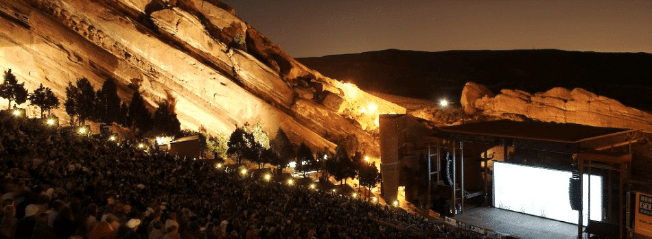 red rocks