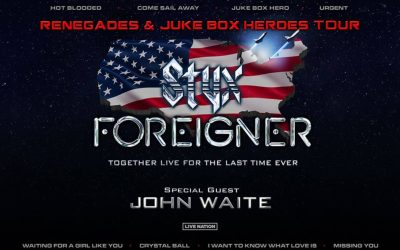 Styx, Foreigner Announce ‘Renegades & Juke Box’ Tour
