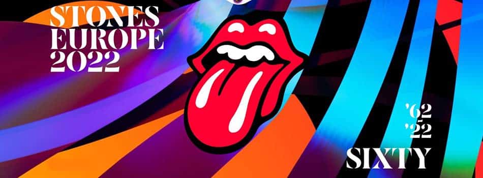 Rolling Stones SIXTY tour 2022 graphic