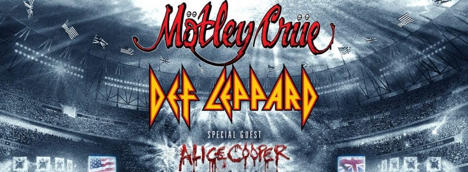 Motley Crue Def Leppard and Alice Cooper tour dates