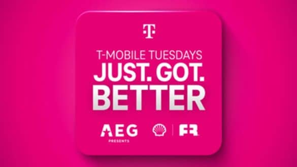 T-Mobile Tuesdays AEG PResents