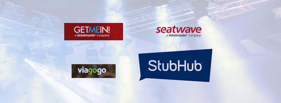 getmein, seatwave, viagogo, stubhub logos