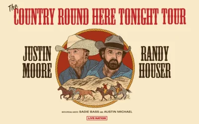 Justin Moore, Randy Houser Announce ‘Country Round Here Tonight’ Tour