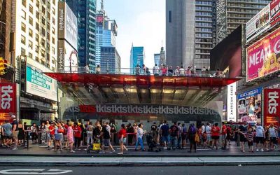 Broadway TKTS Booth Celebrates Five Decades in Times Square