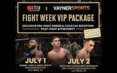 SI Tix, VaynerSports Offer Fight Week VIP Package Alongside UFC 276
