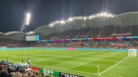 Melbourne Rectangular Stadium during the Jamaica versus Brazil Group F match | Photo by Storm Machine via Wikimedia Commons