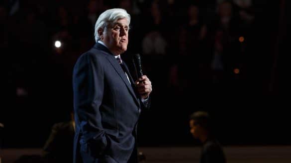 Jay Leno speaks at the 2020 Library of Congress Gershwin Prize for Popular Song concert | Photo by Shawn Miller/Library of Congress via Wikimedia Commons