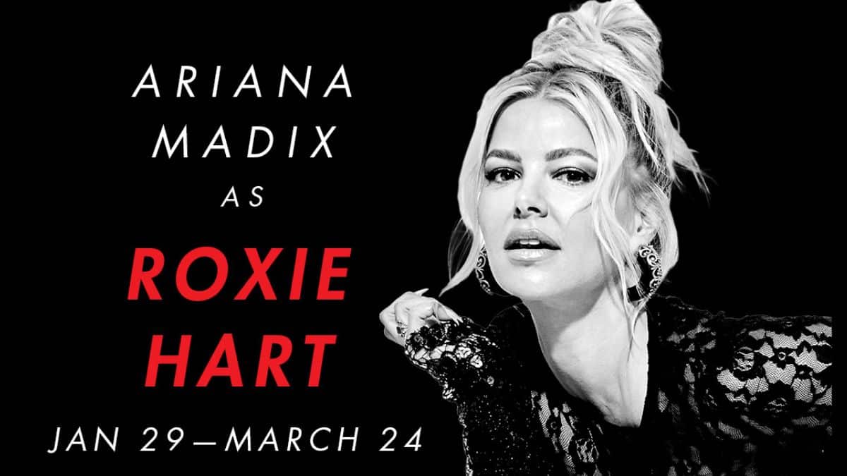 Ariana Madix as Roxie Hart | Photo via Chicago Musical on X