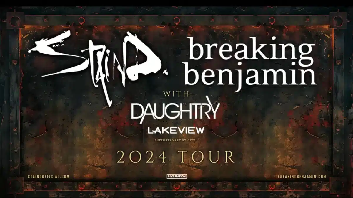 Breaking Benjamin, Staind Reveal 2024 Co-Headlining Tour
