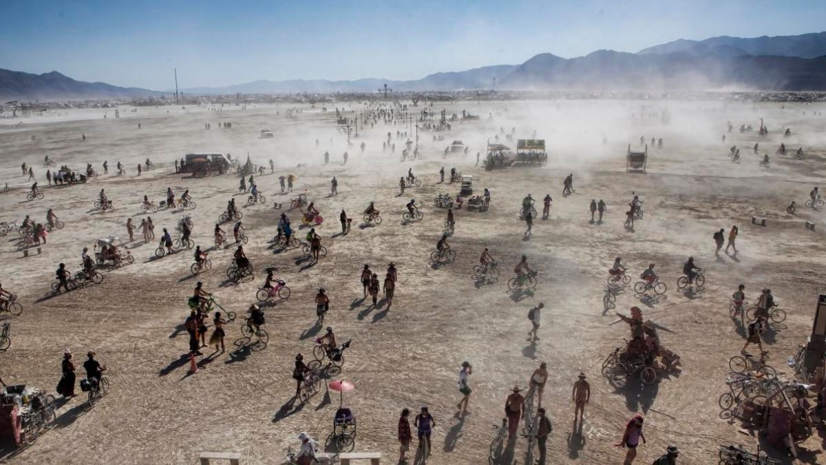 Burning Man Eventgoers ‘Stranded’ After Flood Leaves Roads Impassable