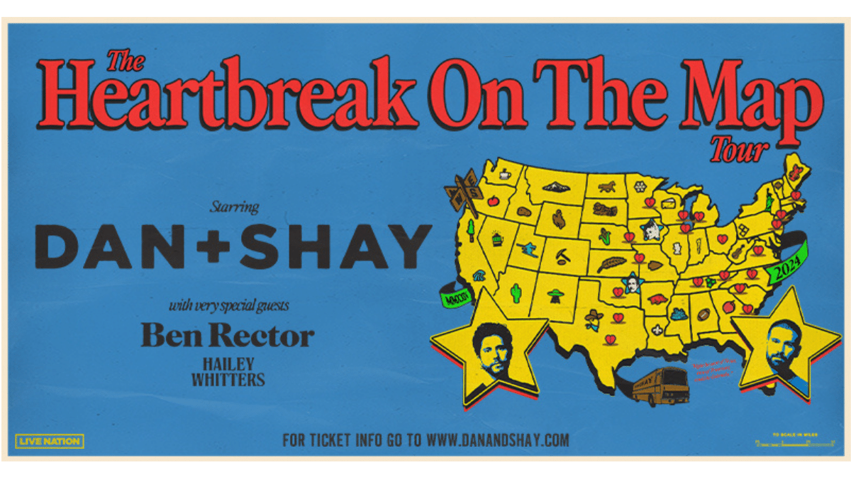 Dan And Shay Drop ‘Heartbreak On The Map’ Tour Dates