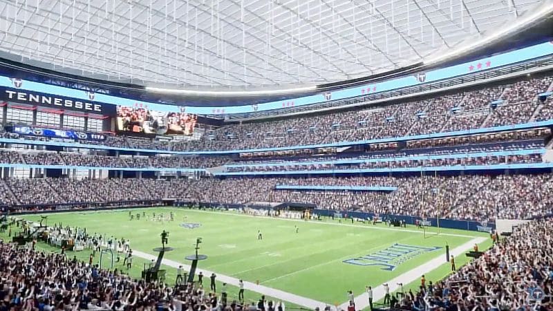 Tennessee Titans Unveil Renderings For New Dome Stadium