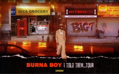Burna Boy Plots ‘I Told Them…’ North American Tour