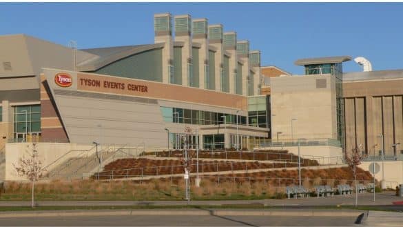 Tyson Events Center | Photo by Ammodramus via Wikimedia Commons