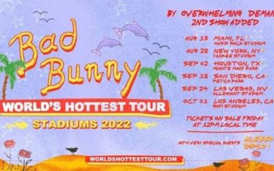 Bad Bunny Adds Six New Stadium Dates to World’s Hottest Tour