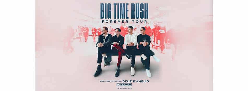 Big Time Rush tour dates 2022 announcement