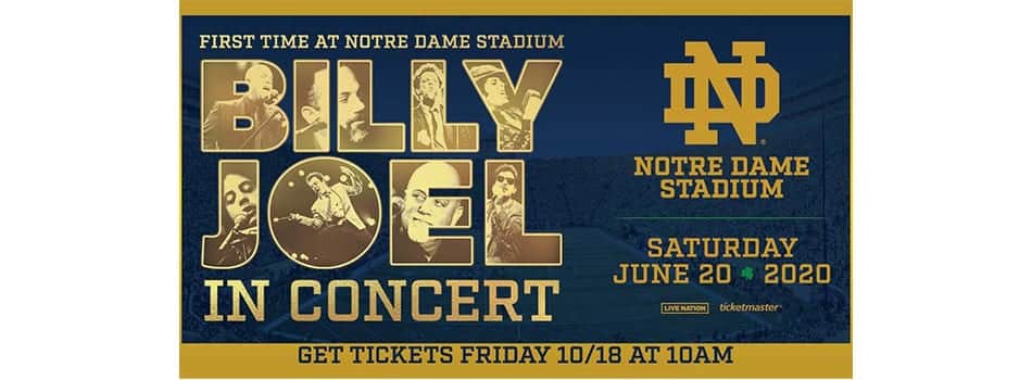 billy joel notre dame