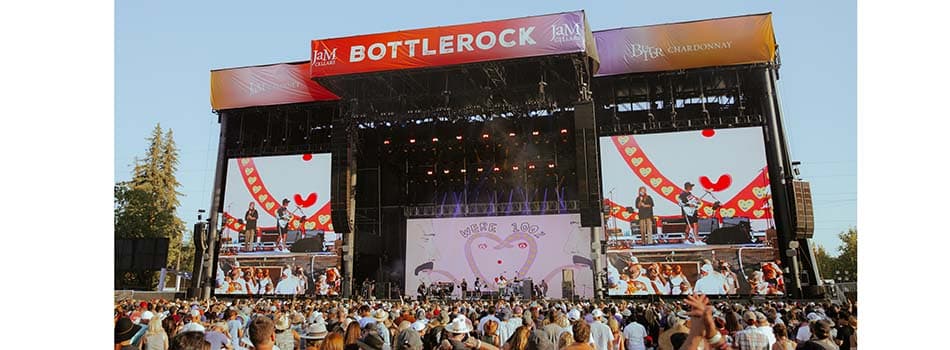 Bottlerock festival stage