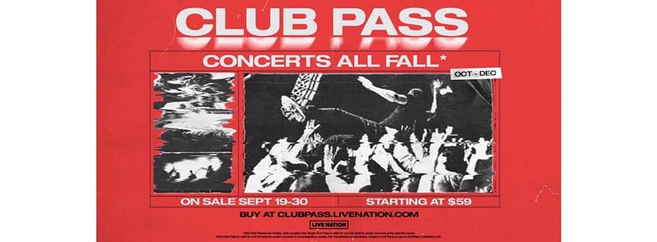 Club Pass Live Nation