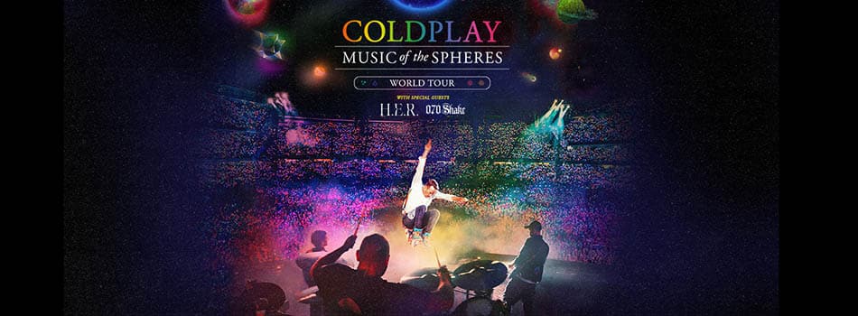 Coldplay Adds Fall West Coast U.S. Shows to “Spheres” Tour