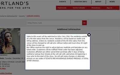 “Bot” Scare Causes Ticketing Shift for Portland Evanescence Show