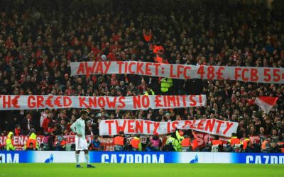 Football Fans Protest Against Cost of Champions League Tickets