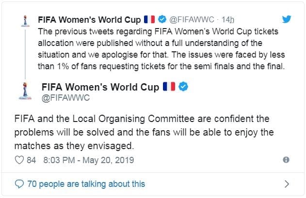 womens world cup tickets