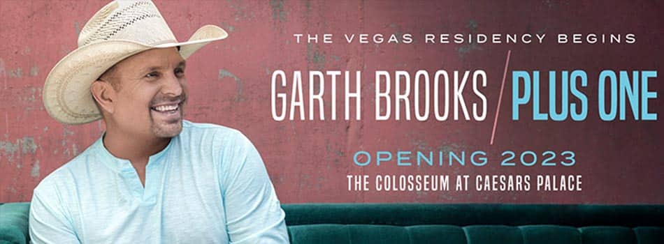 Garth Brooks residency las vegas poster