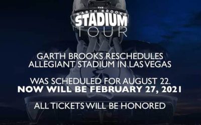Garth Brooks Reschedules Allegiant Stadium Opening Concert to 2021