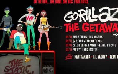 Gorillaz Plan Four Fall North American “Getaway Shows”
