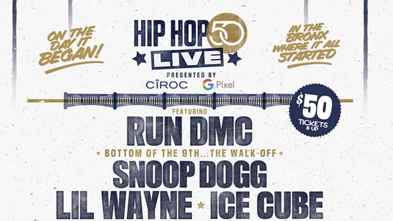Run DMC, Snoop, Lil Wayne, Ice Cube Headline Hip Hop 50 Live