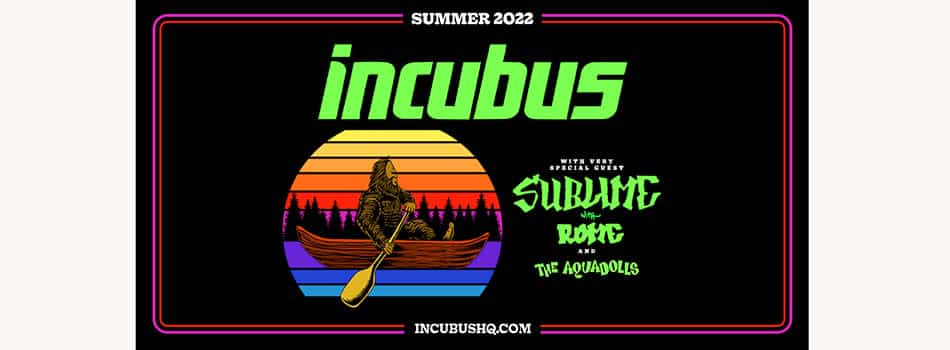 Incubus tour dates 2022