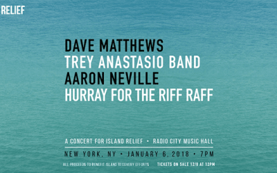 “Concert for Island Relief” to Raise Money in NYC January 6