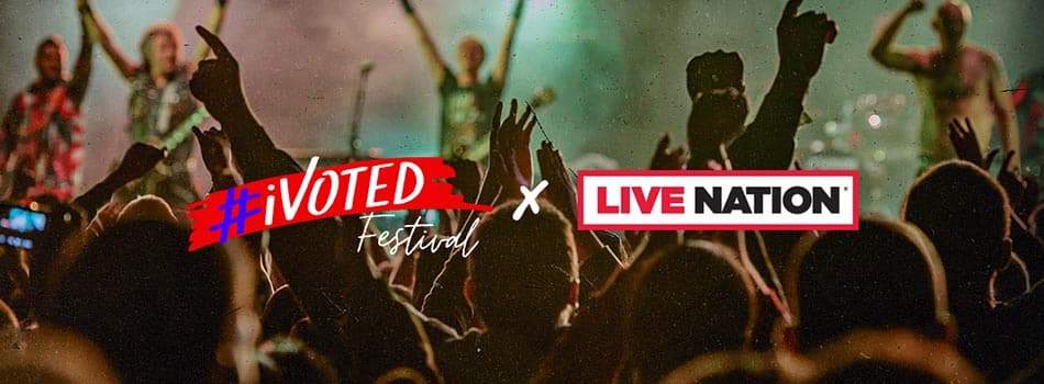 Live Nation Donates Tickets to Sweepstakes to Spur Early Voting