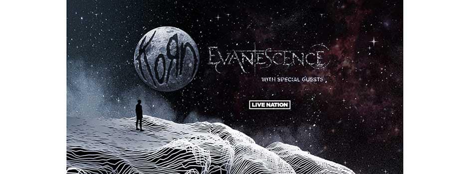 Korn x Evanescence 2022 tour dates