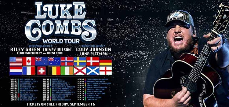 luke combs aus tour dates